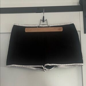 Armani Exchange Black white cotton Shorts